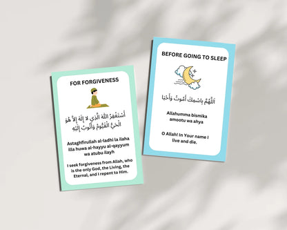 Kids Dua Cards-printable digital cards
